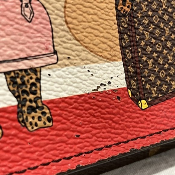 Louis Vuitton Monogram Portefeuille Victorine M63326 Tri-fold Wallet for Women - Picture 5 of 9